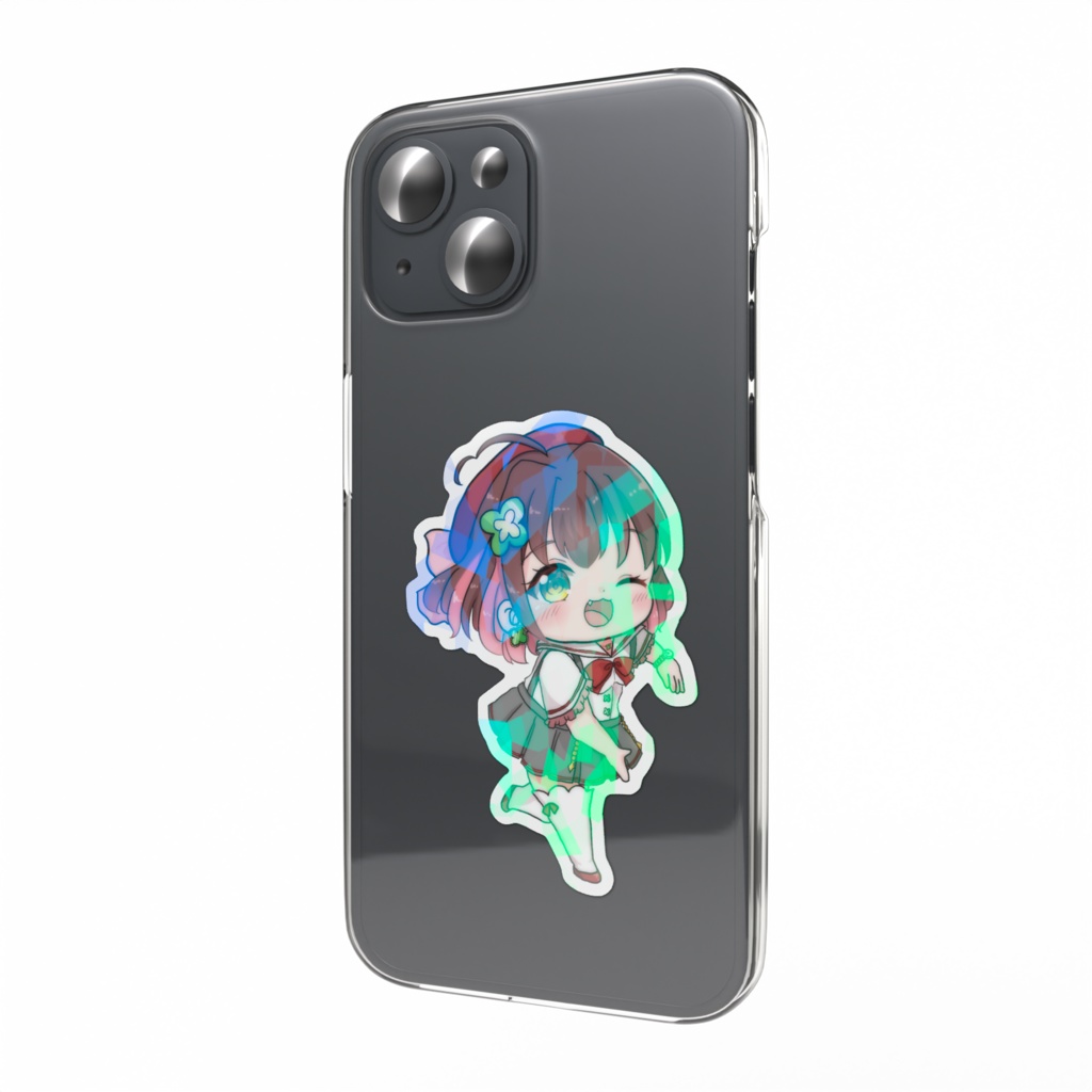 「ジャジャーンッ！」なぽよ　ホログラムステッカー