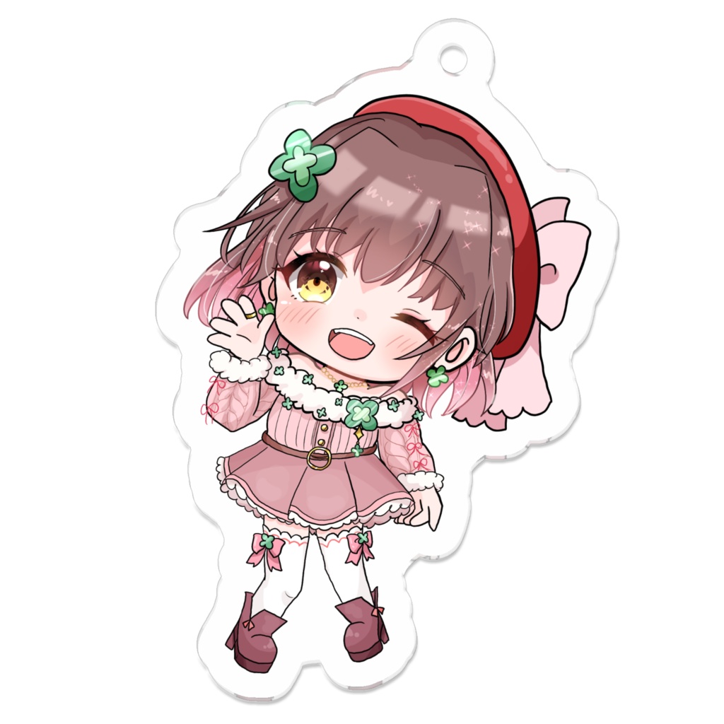 配信活動5周年記念⭐︎み〜ぽよホアクリルキーホルダー