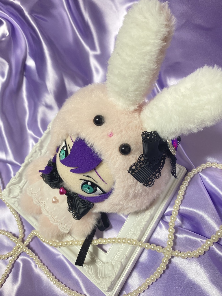 抽選中💘地雷うさぎちゃん💘 ❤︎ 💘 - もぐたぬい - BOOTH