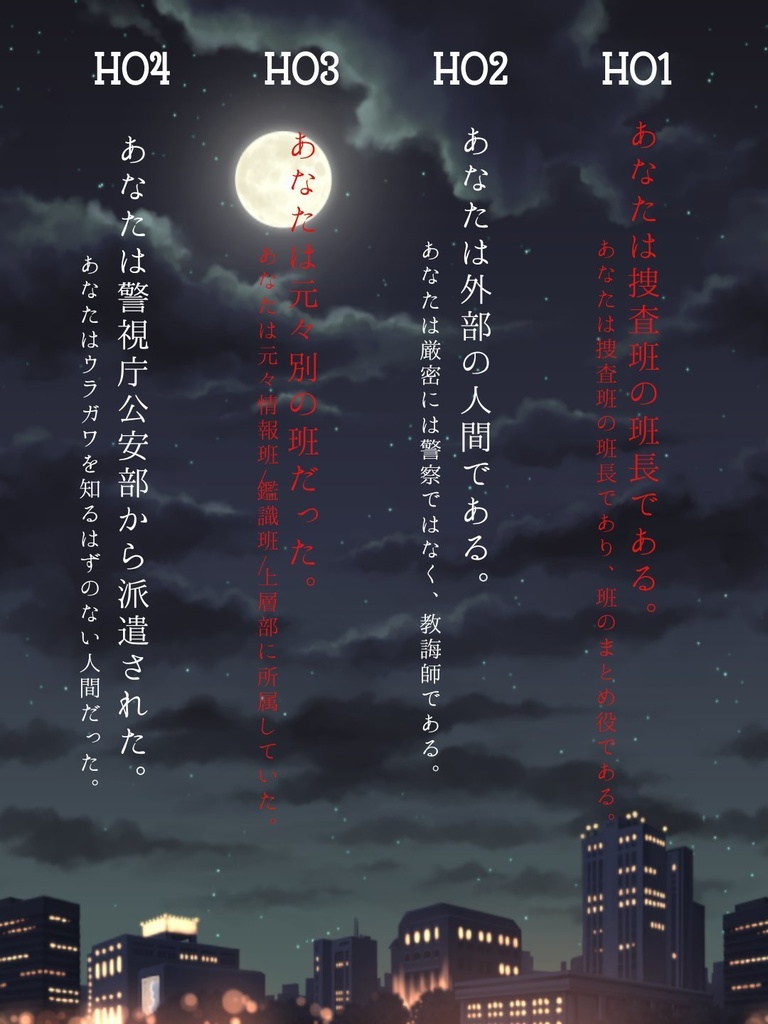 【CoC】キョウカイver.1.2【11_Dogs報告書】