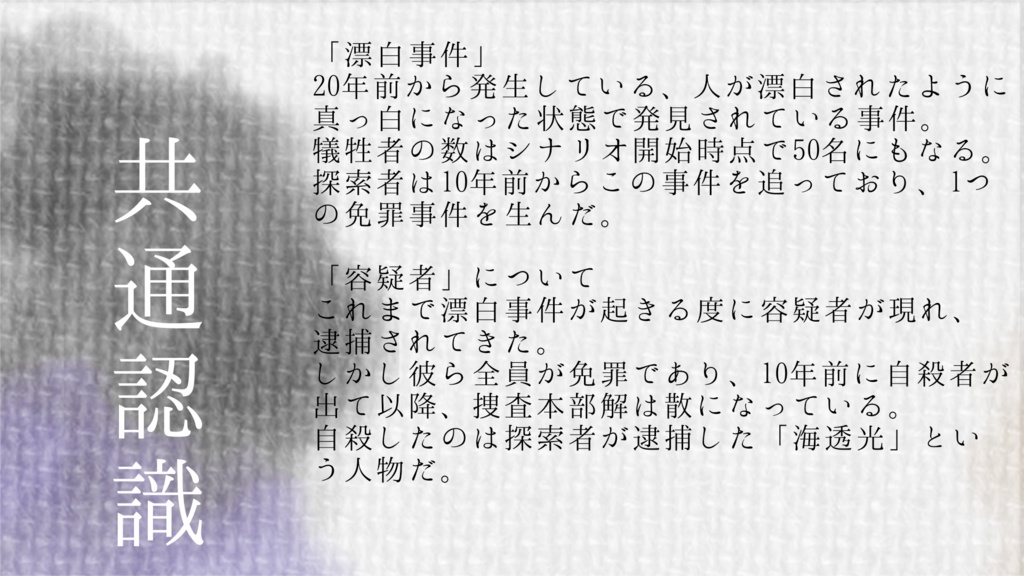 【無料シナリオ】十年越しの無彩色【11_dogs報告書_2023】SPLL:E197080