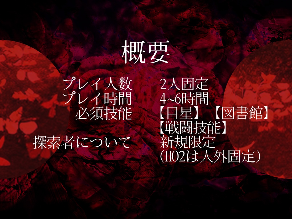 【CoC6th】グッバイ現世 ver1.1【ポットラックパーティー企画2025】