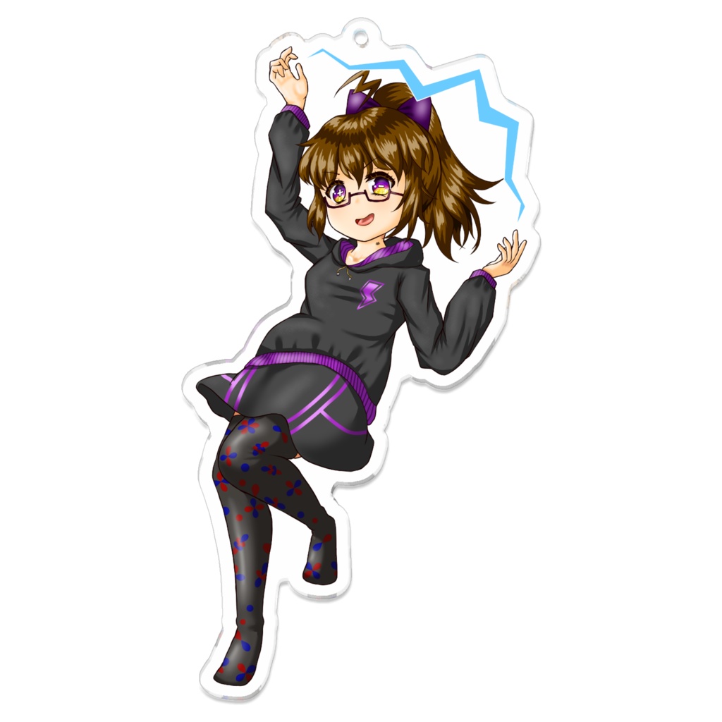 電香ちゃんキーホルダー