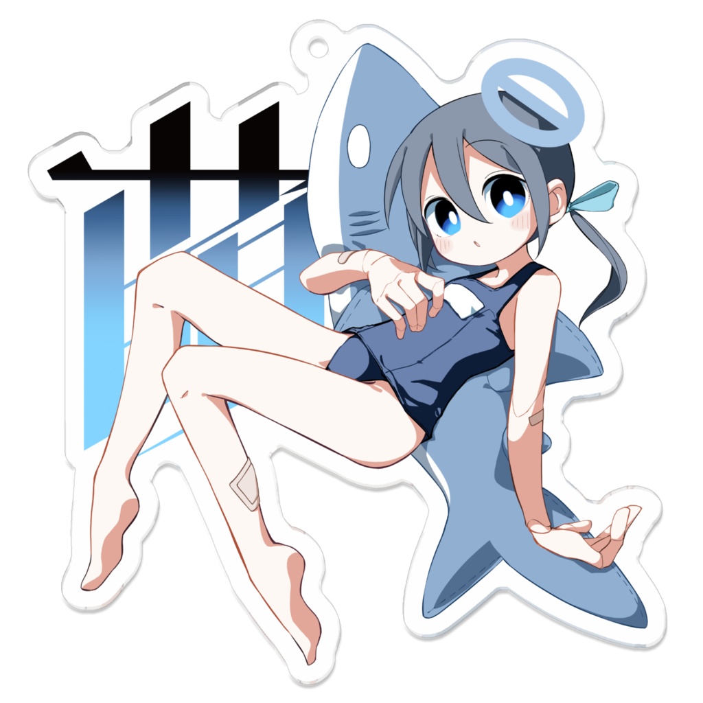 アクリルキーホルダー　水着