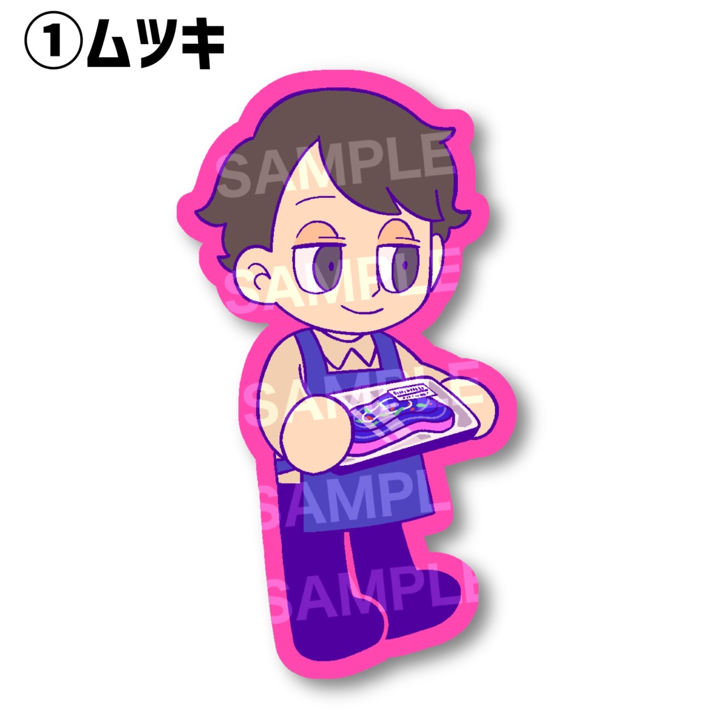 UCHU MARKET ステッカー(全7種)