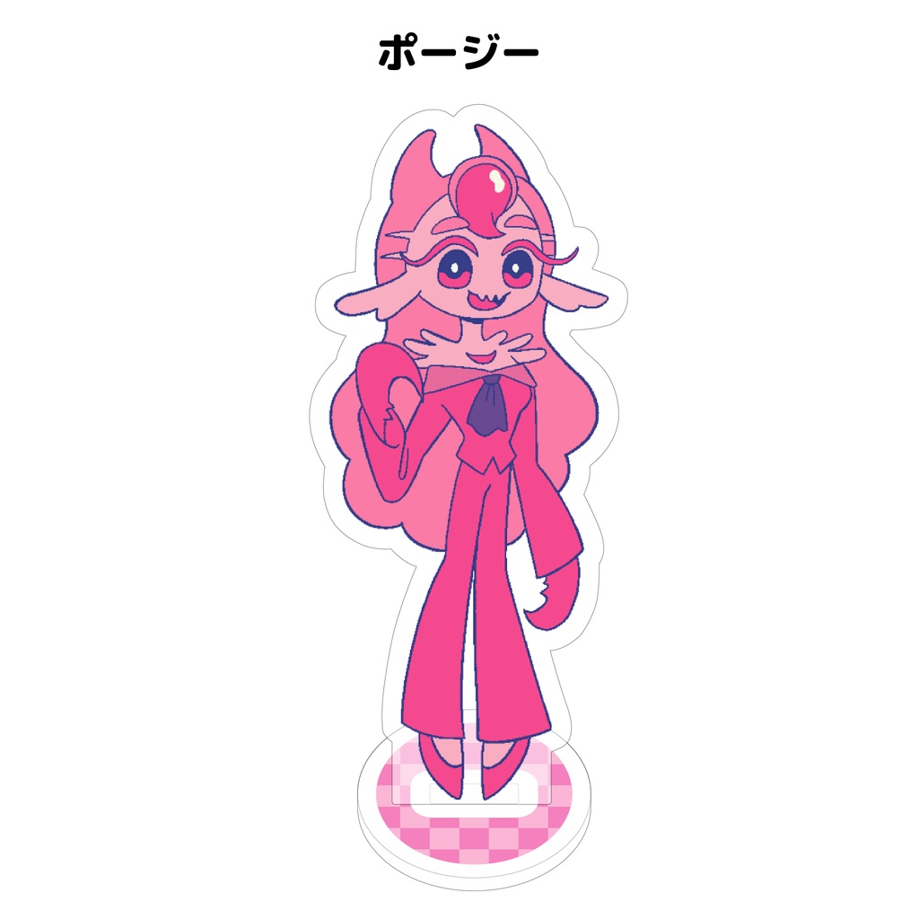 宇宙テレビショッピング アクリルスタンド(ギコ&ポージー)