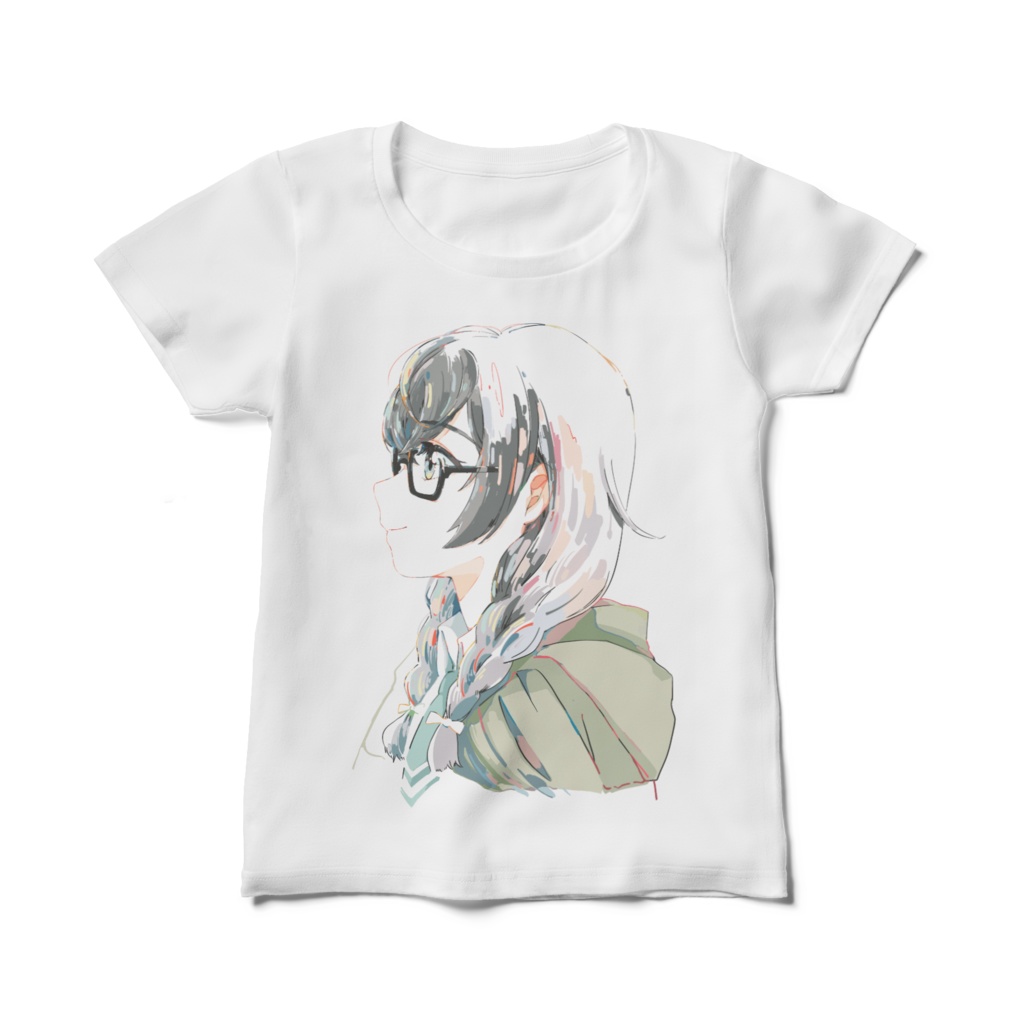 花隈千冬 レディースTシャツ（イラスト：ゆの）