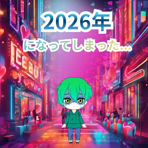 2026年になってしまった...