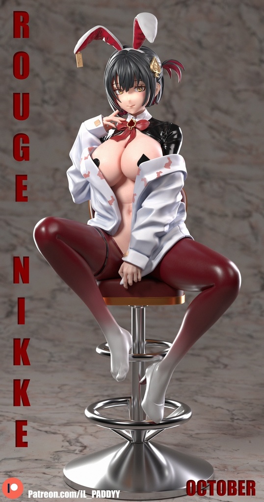 NIKKE ルージュ:アンラッキーラビット ガレージキット