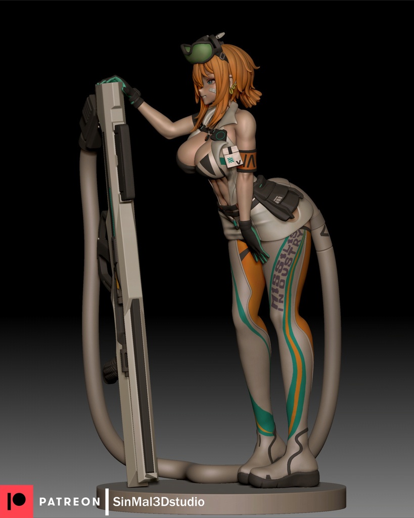 NIKKE マクスウェル(新) ガレージキット