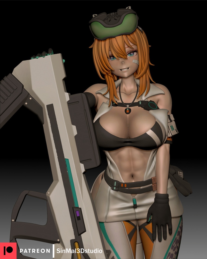 NIKKE マクスウェル(新) ガレージキット