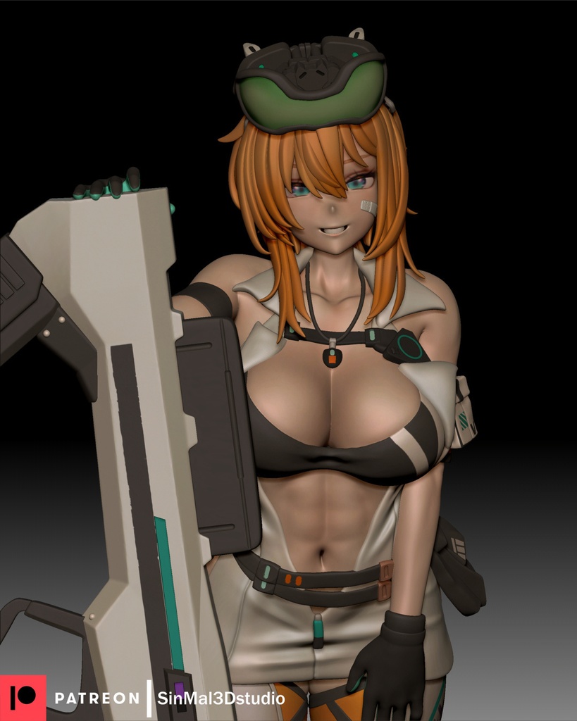 NIKKE マクスウェル(新) ガレージキット