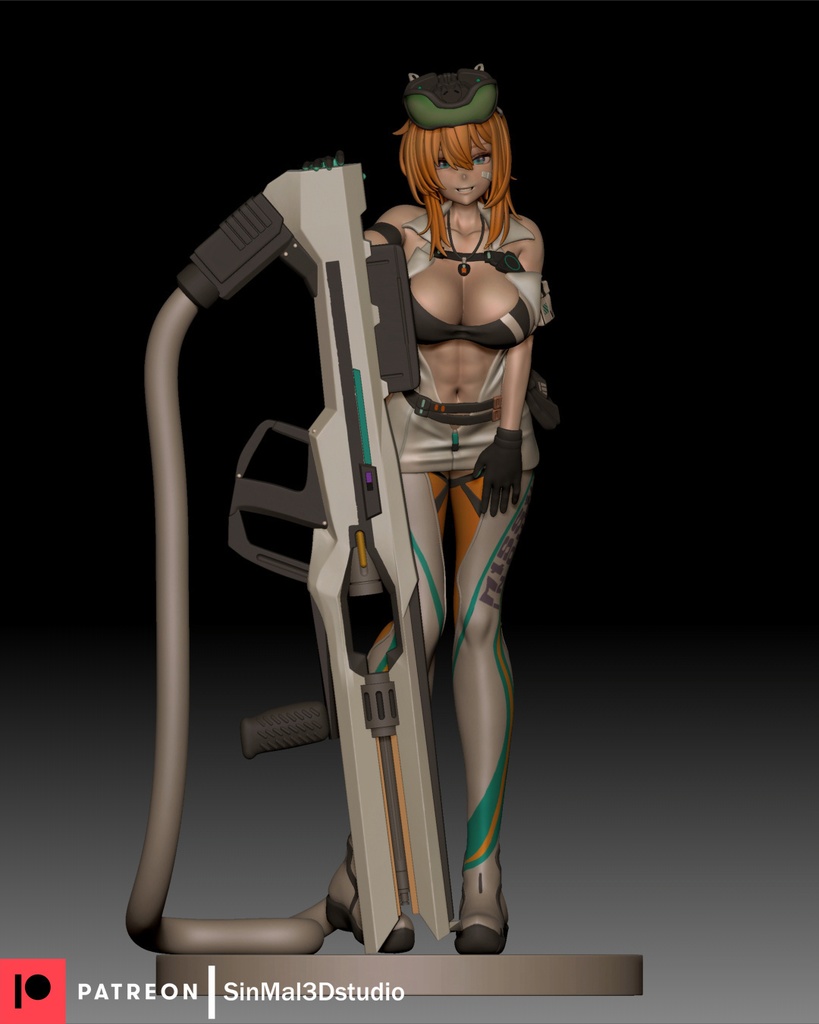 NIKKE マクスウェル(新) ガレージキット