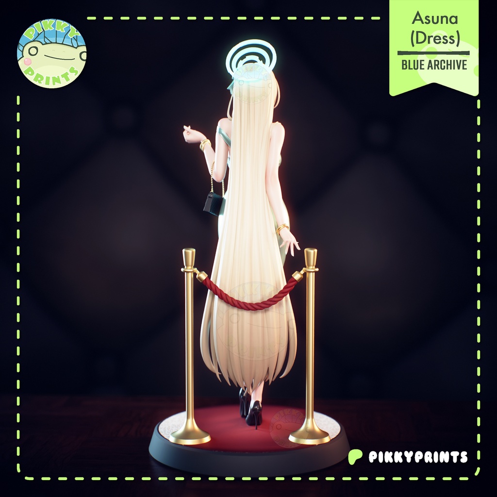 ブルーアーカイブ アスナ(ドレス) ガレージキット