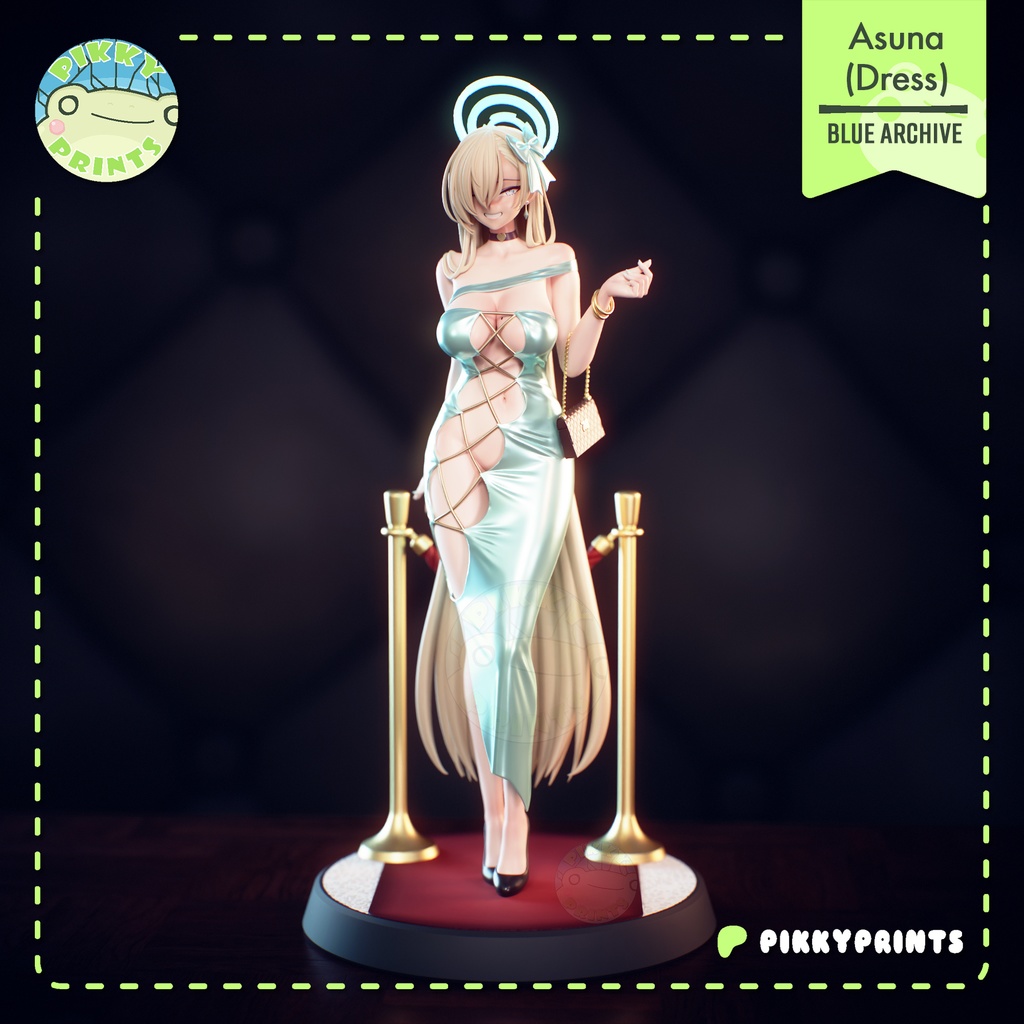 ブルーアーカイブ アスナ(ドレス) ガレージキット