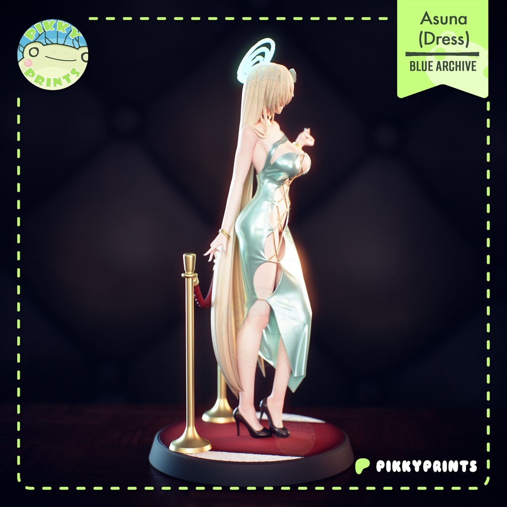 ブルーアーカイブ アスナ(ドレス) ガレージキット