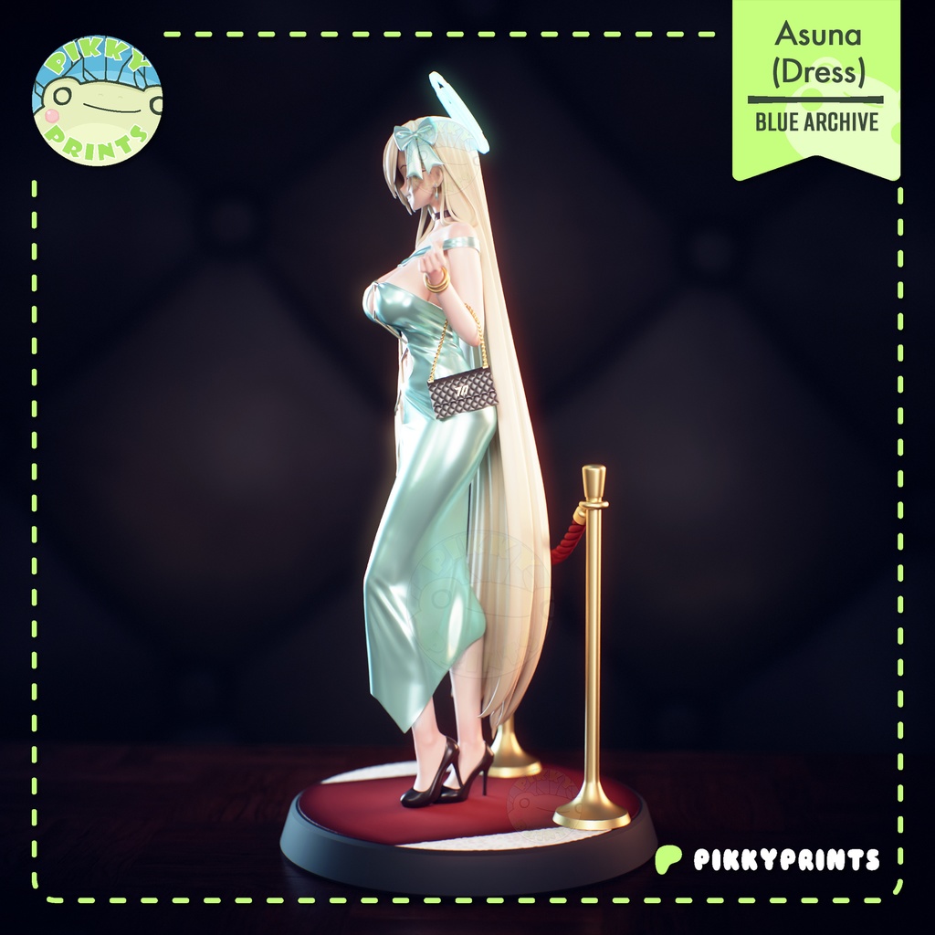 ブルーアーカイブ アスナ(ドレス) ガレージキット
