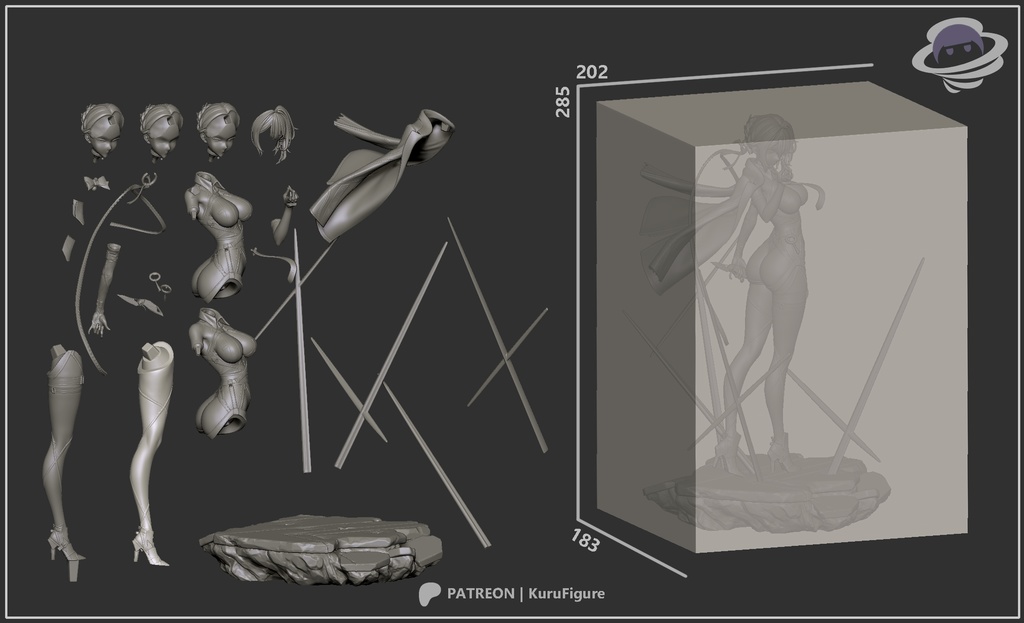 ゼンレスゾーンゼロ イヴリン ガレージキット