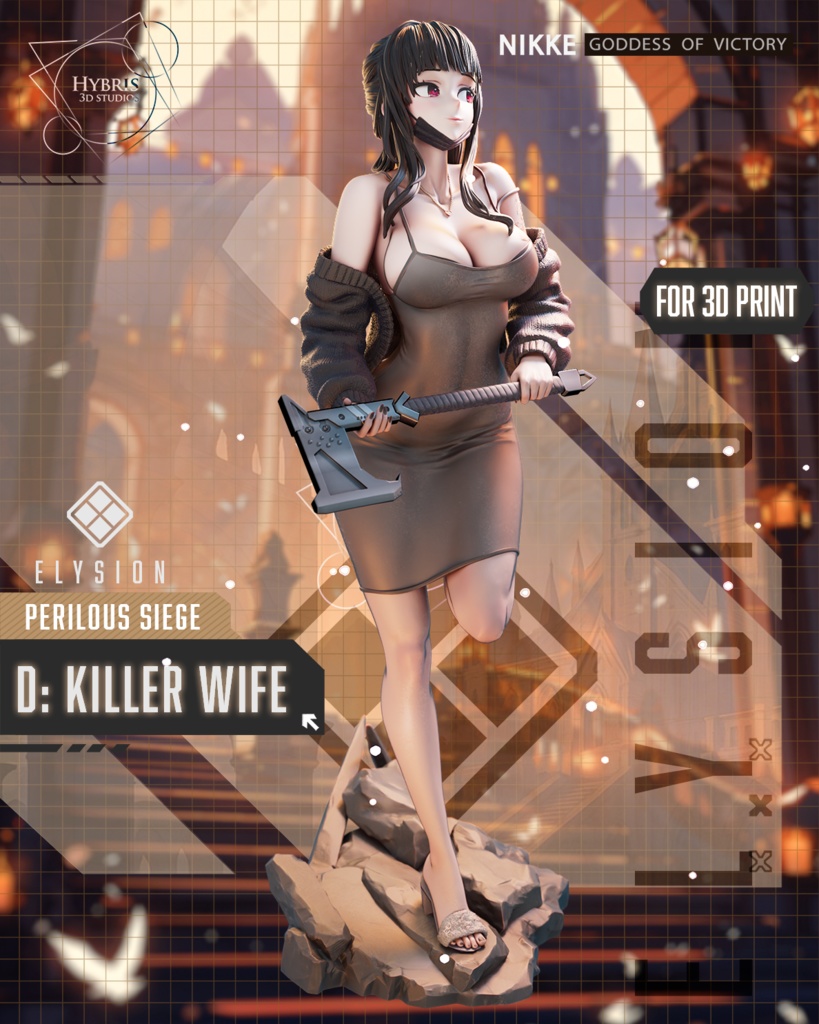 NIKKE D:キラーワイフ ガレージキット