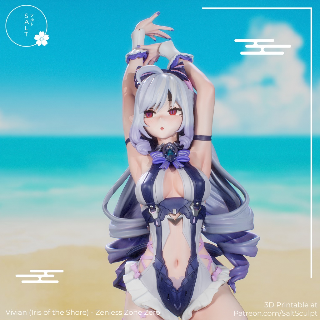 ゼンレスゾーンゼロ 水着ビビアン ガレージキット