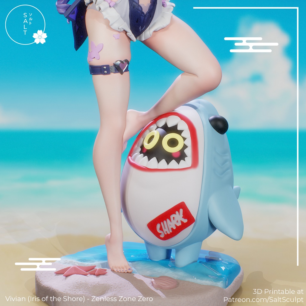 ゼンレスゾーンゼロ 水着ビビアン ガレージキット