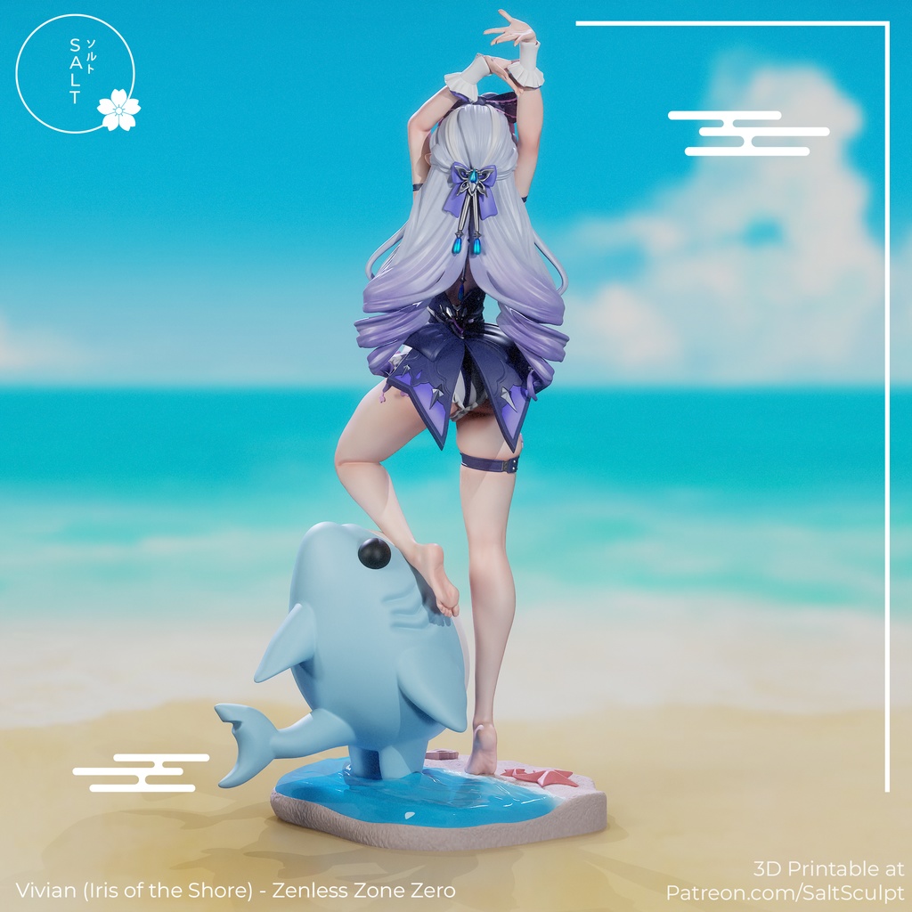 ゼンレスゾーンゼロ 水着ビビアン ガレージキット