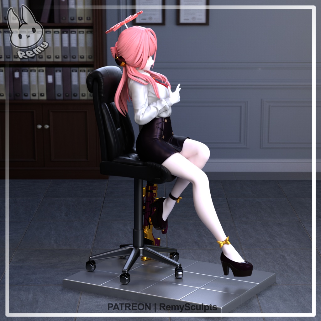 ブルーアーカイブ 陸八魔アル ガレージキット