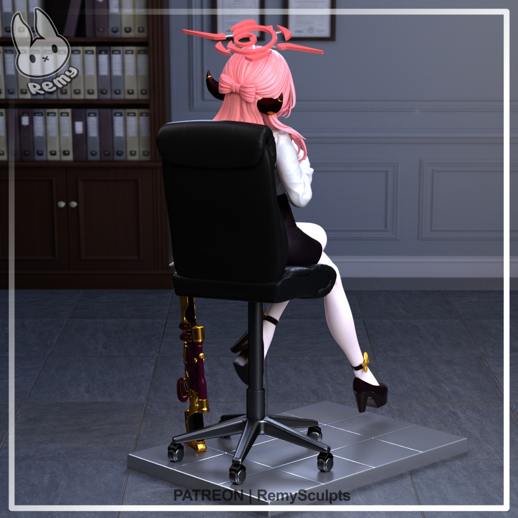 ブルーアーカイブ 陸八魔アル ガレージキット