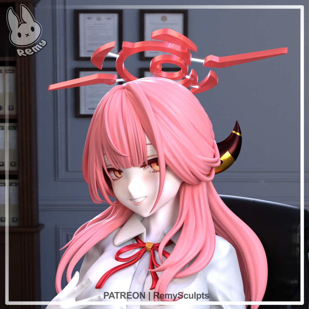 ブルーアーカイブ 陸八魔アル ガレージキット