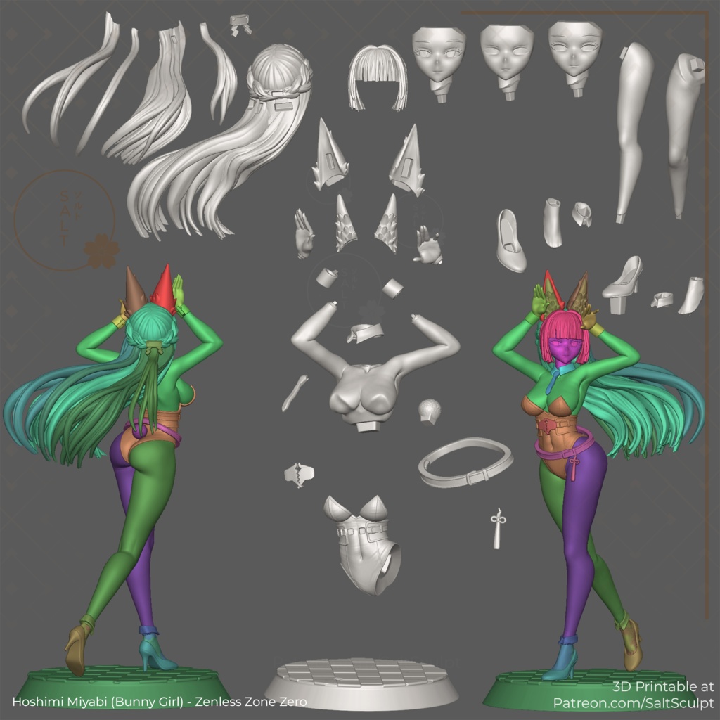 ゼンレスゾーンゼロ 星見雅(バニー) ガレージキット