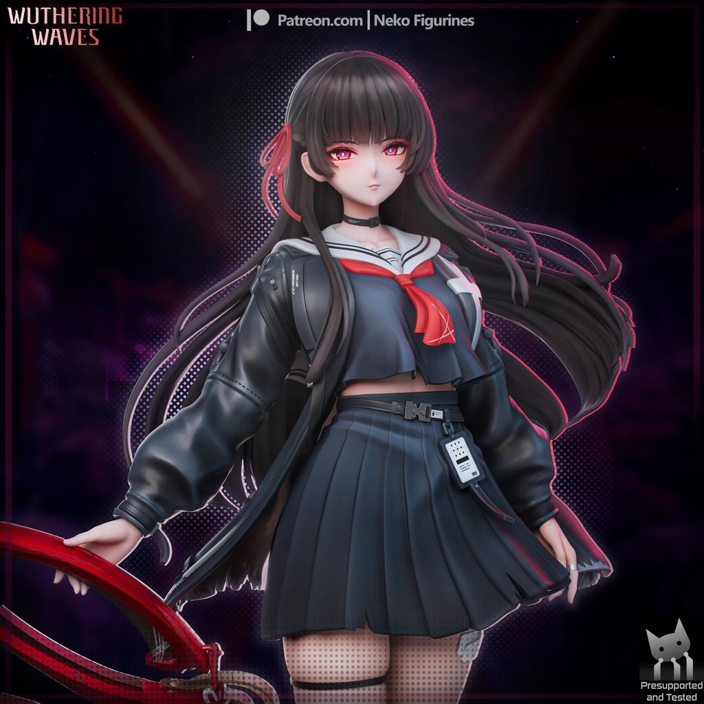 鳴潮　千咲　ガレージキット