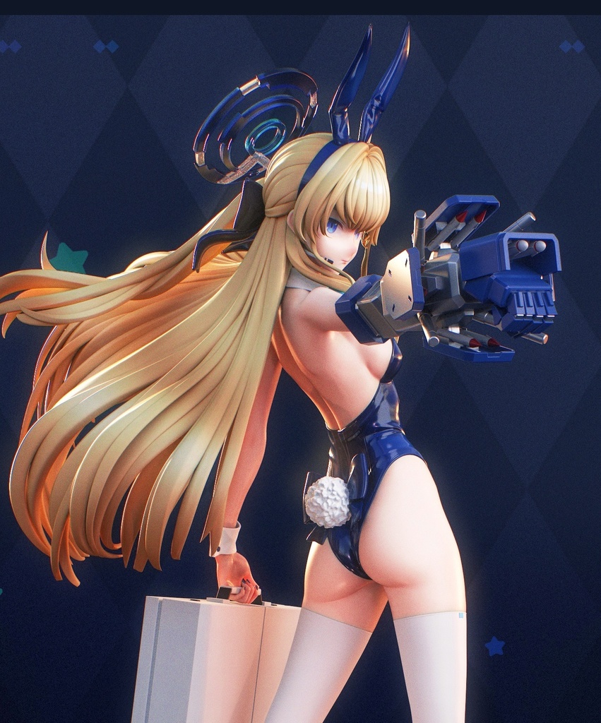 ブルーアーカイブ　バニートキ　ガレージキット