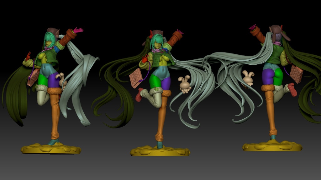 NIKKE ブラン:フォーチュンエクスプレス ガレージキット