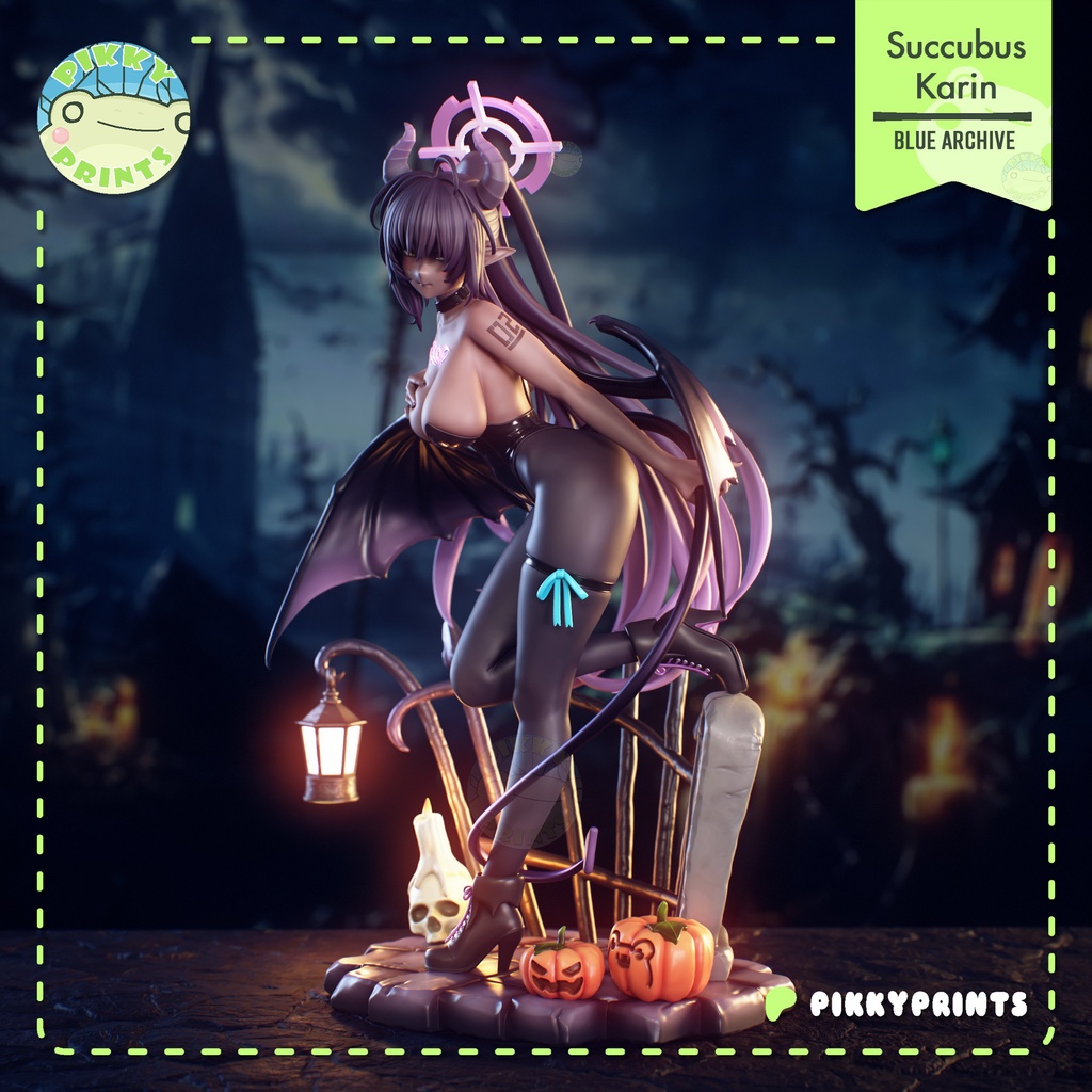 ブルーアーカイブ カリン(サキュバス) ガレージキット