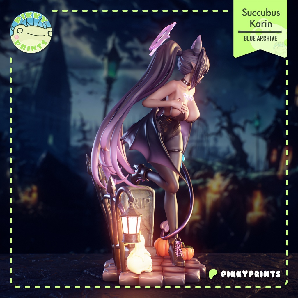 ブルーアーカイブ カリン(サキュバス) ガレージキット