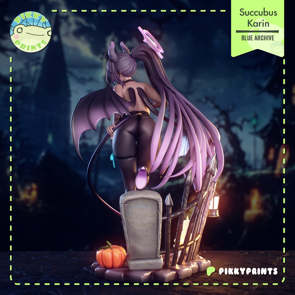 ブルーアーカイブ カリン(サキュバス) ガレージキット