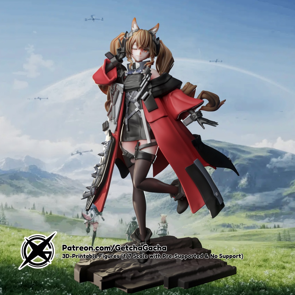 アークナイツ:エンドフィールド ギルベルタ ガレージキット