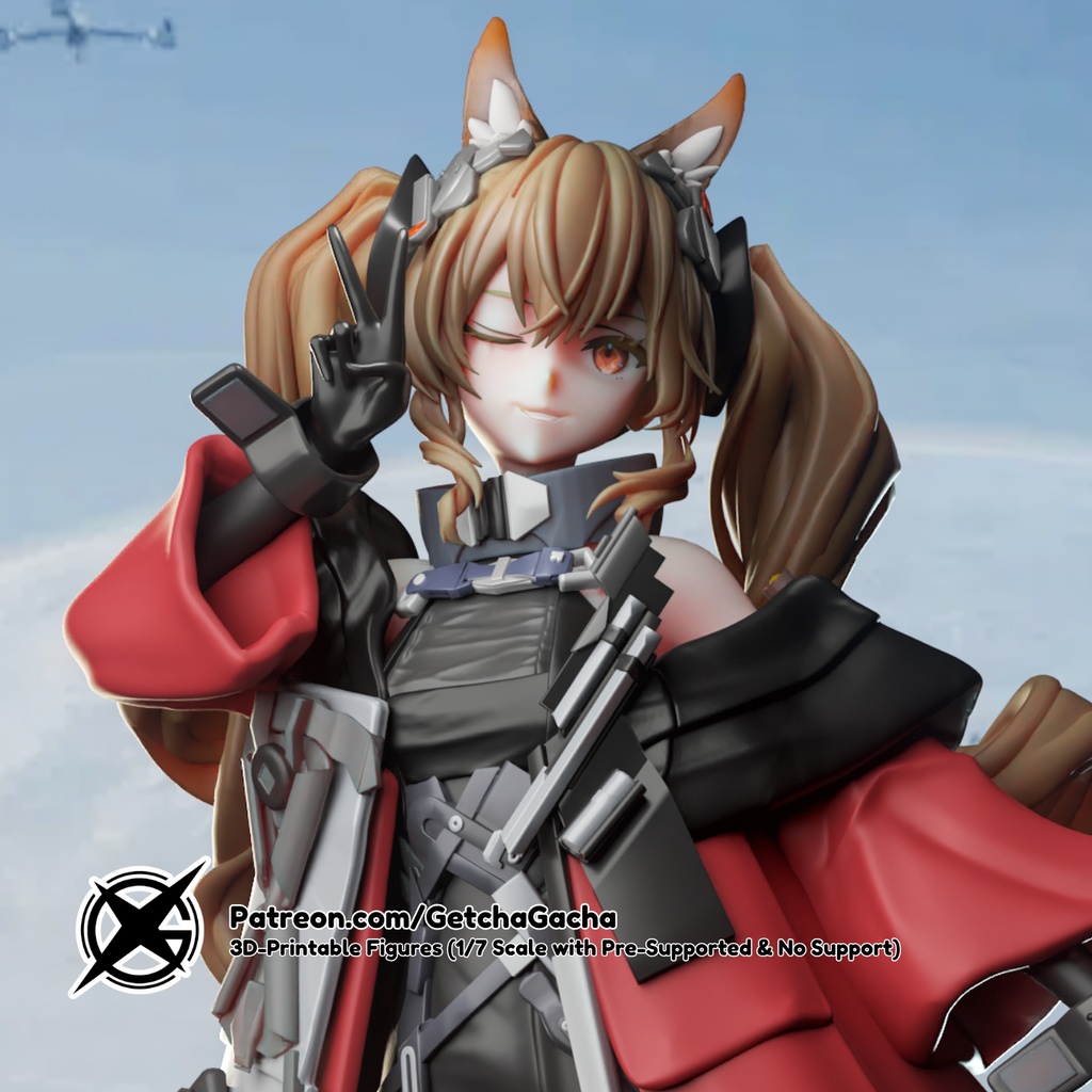 アークナイツ:エンドフィールド　ギルベルタ　ガレージキット