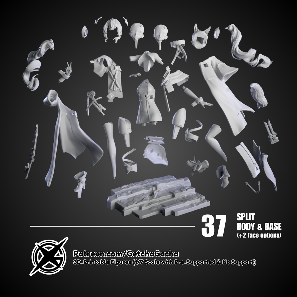 アークナイツ:エンドフィールド ギルベルタ ガレージキット