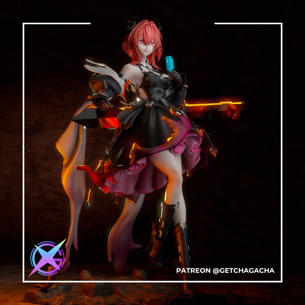 アークナイツ:エンドフィールド レーヴァテイン ガレージキット