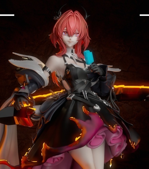 アークナイツ:エンドフィールド　レーヴァテイン　ガレージキット