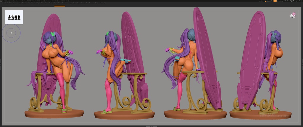 NIKKE シンデレラ(水着) ガレージキット