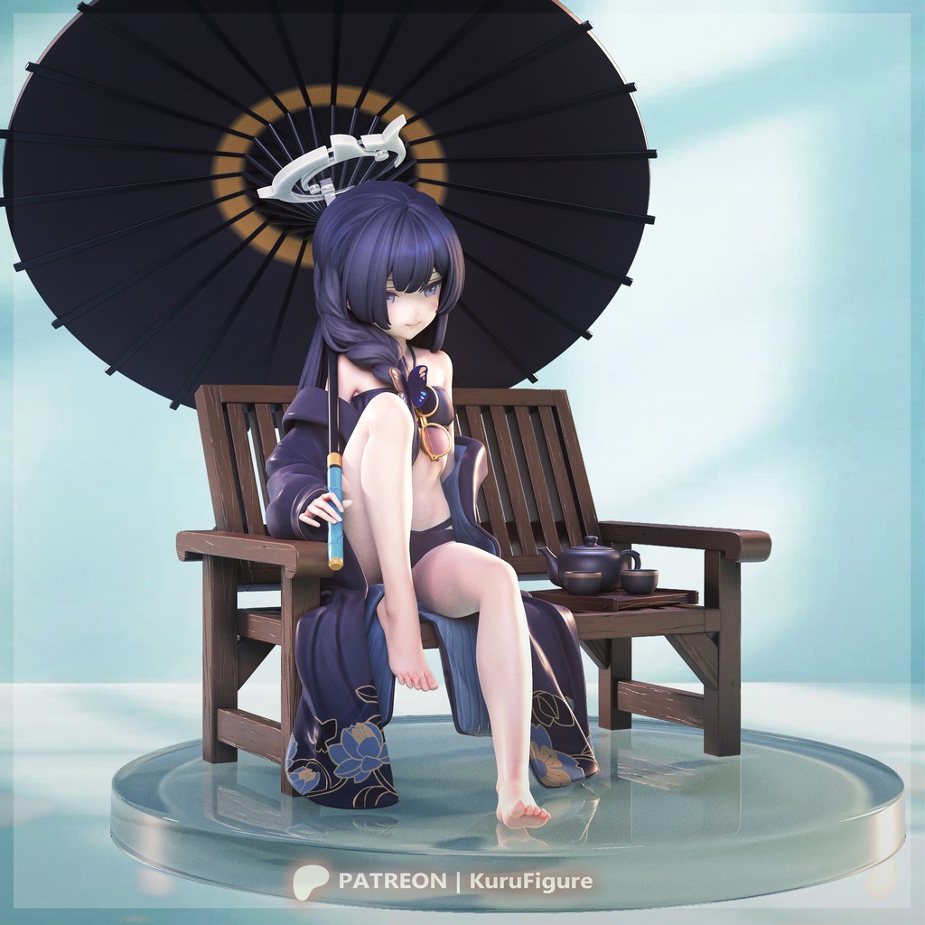 ブルーアーカイブ 水着キサキ ガレージキット