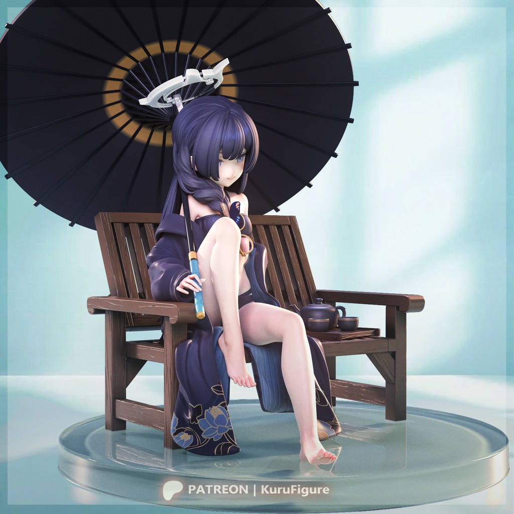 ブルーアーカイブ 水着キサキ ガレージキット
