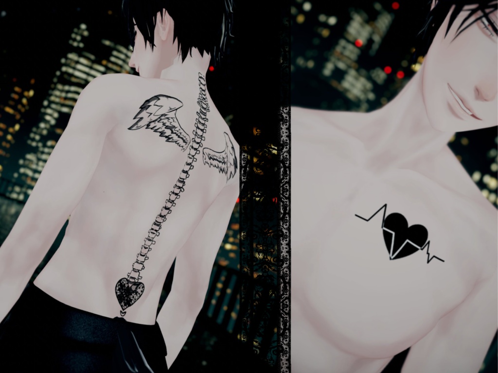 SpineTattoos 入れ墨「怜-Rei-」