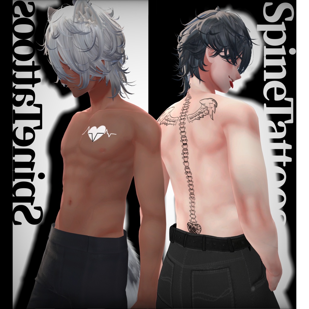 SpineTattoos 入れ墨「怜-Rei-」HANKA君対応しました!