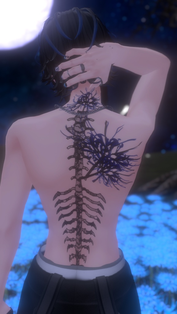 弐輪ノ彼岸花 入れ墨「怜-Rei-」「狛乃-Komano-」