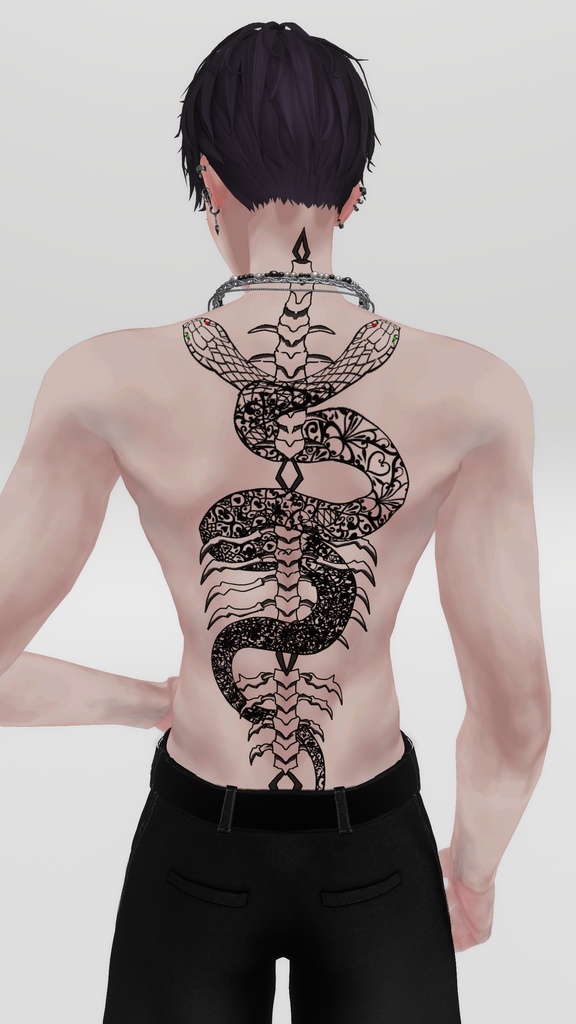 双頭蛇 入れ墨「怜-Rei-」