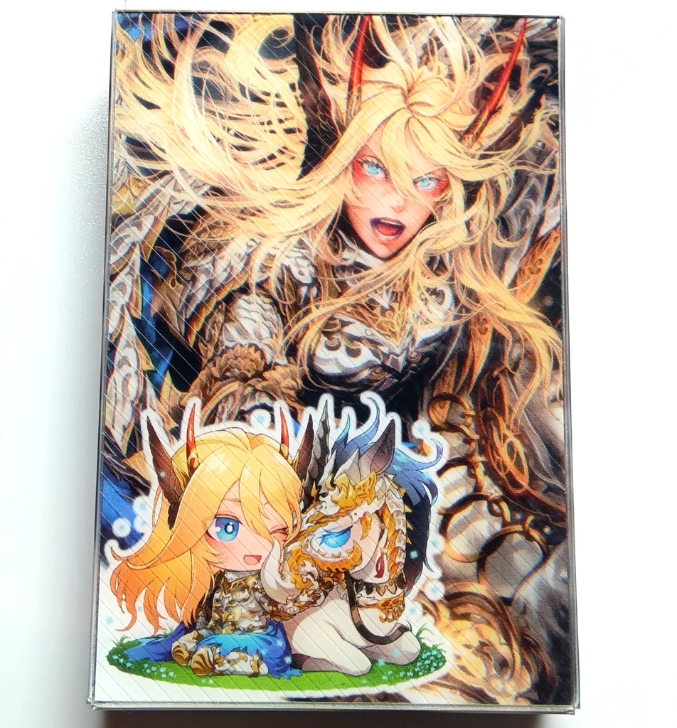 デッキケース「PaChi」(女騎士と白馬)