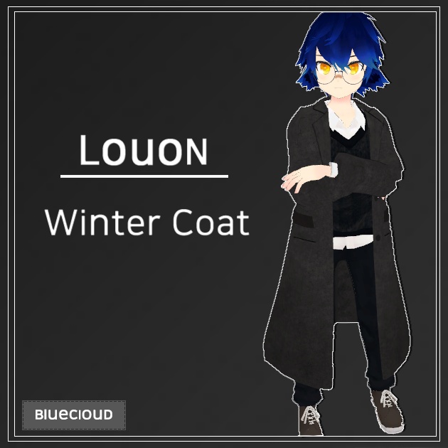 【3Dモデル】 LouON_Winter Coat